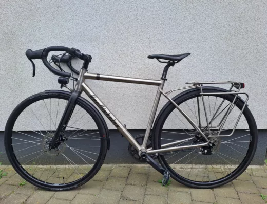 Van Nicholas Yukon Rohloff Disc Titanium koersfiets