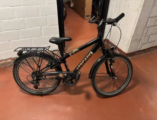 BIKEFUN ESCAPE BOYS 22 6 SPEED ZWART – wielmaat 22