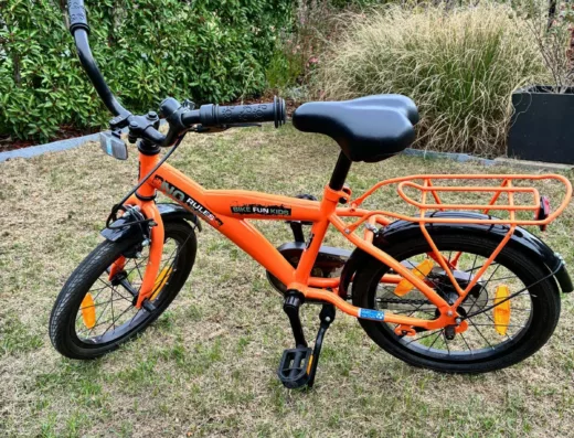 Kinderfiets 16’’ Bike Fun NO rules – NO limit oranje